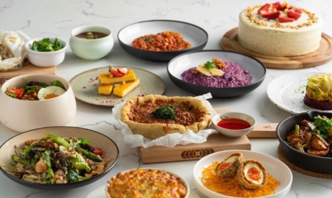板橋素食餐廳