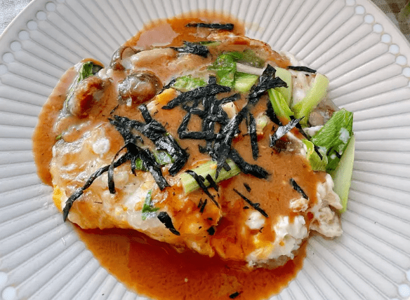 素食蚵仔煎做法 素食蚵仔煎做法